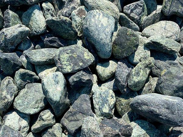 Галька грецька зелена ф 80-120